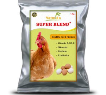 VETMIDO Super Blend Plus – Poultry Feed Premix with Multivitamins, Minerals & Probiotics