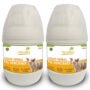VETMIDO Pig Dewormer, Liquid Herbal Dewormer for Pig, Swine, Piglets & Piggery (250ml x 2) Combo - Pack of 2